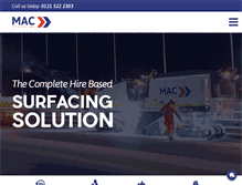 Tablet Screenshot of macsurfacing.com